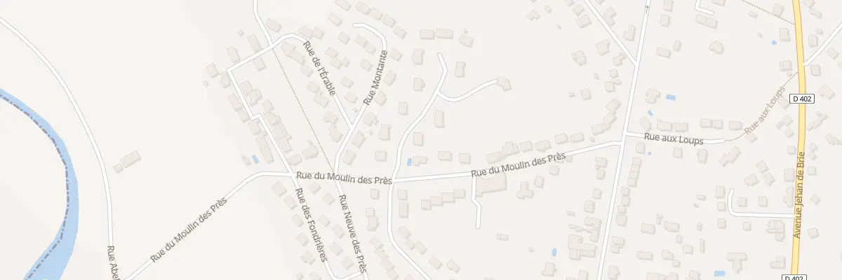 Plan du 36 Rue Collot à Coulommiers