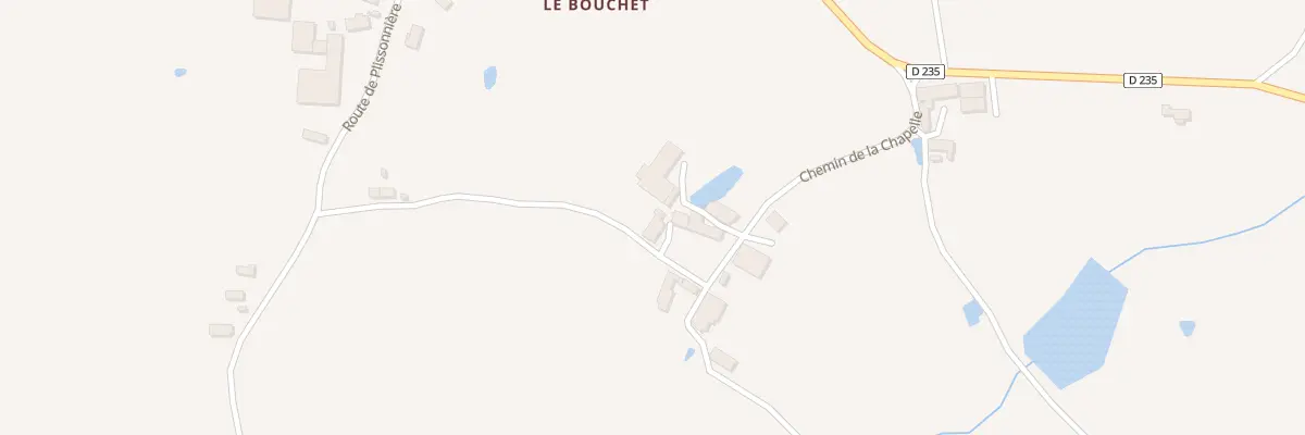 Plan du 5127 Le Bouchet à Deux-Chaises