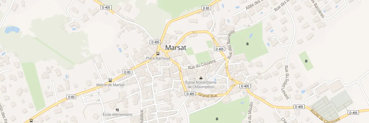 Plan du 4 Rue du Couvent à Marsat