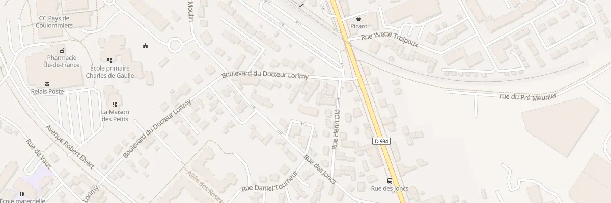 Plan du 18 Rue des Joncs à Coulommiers