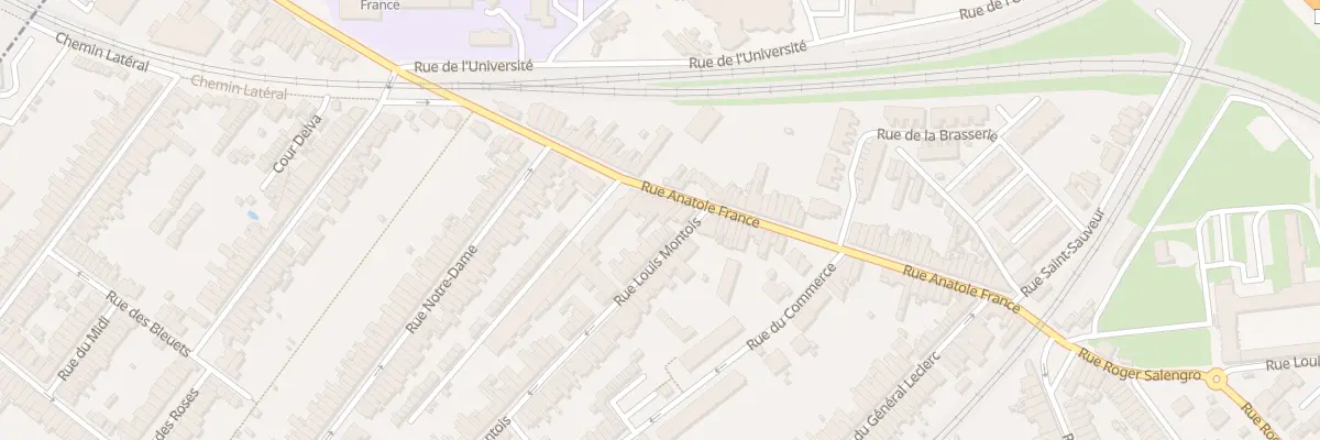 Plan du 67 Rue Anatole France à Ronchin
