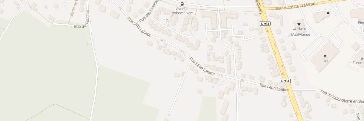Plan du 62 Rue Leon Lahitte à Coulommiers