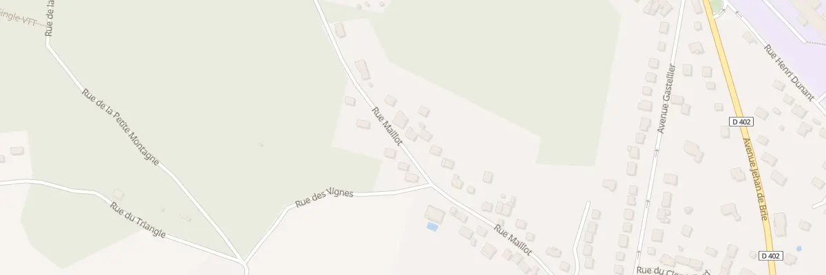 Plan du 44 Rue Maillot à Coulommiers
