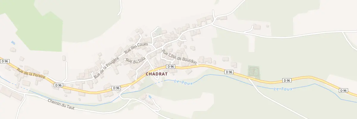 Plan du 2 Pl de Lacoux Chadrat à Saint-Saturnin