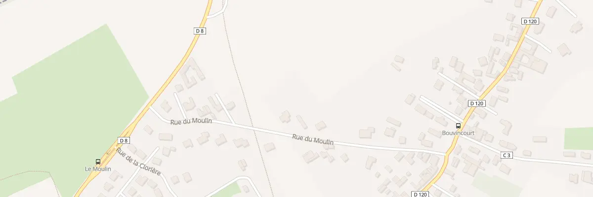 Plan du 180 Rue du Moulin à Moncheaux