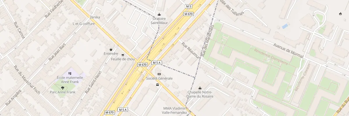 Plan du 518 Av de la République à Marcq-en-Barœul