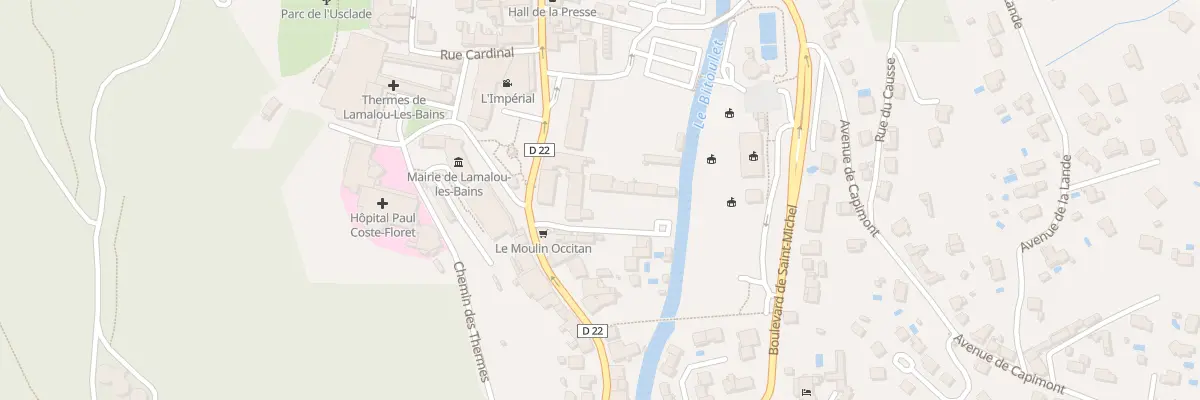 Plan du 5 Imp Le Continental à Lamalou-les-Bains