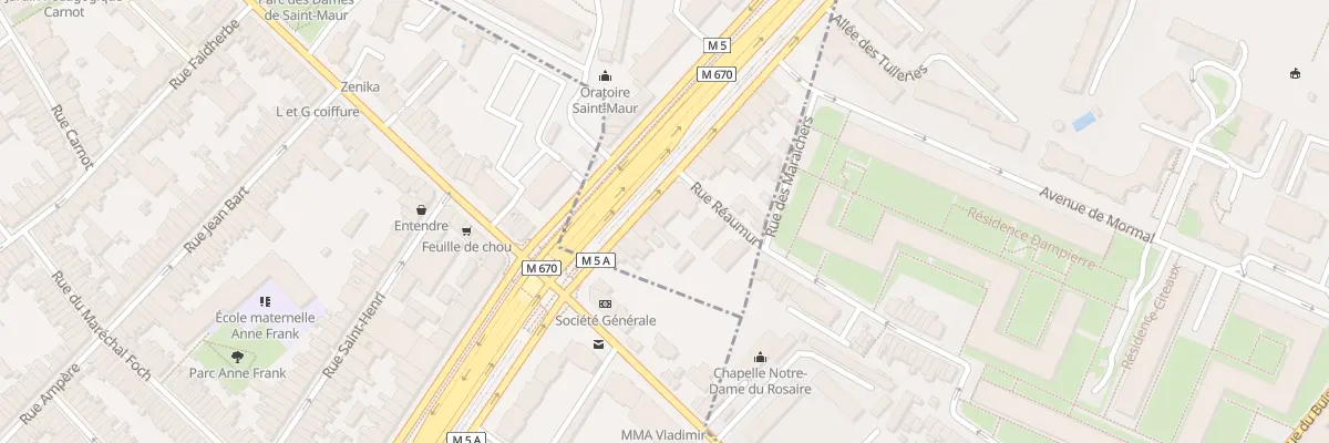 Plan du 4 Rue Reaumur à Marcq-en-Barœul