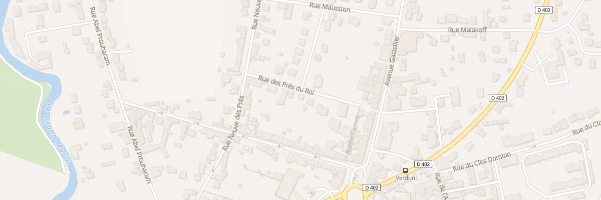Plan du 10 Rue des Pres du Roi à Coulommiers