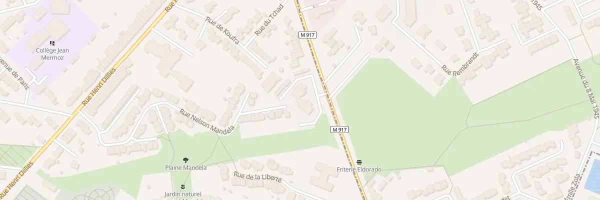 Plan du 221 Av du Général Leclerc à Faches-Thumesnil