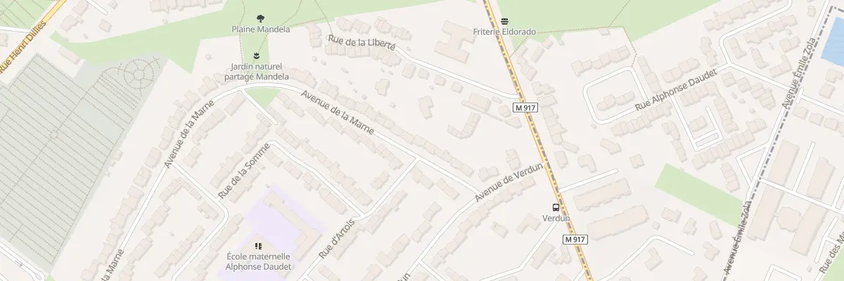 Plan du 81 Rue de la Marne à Faches-Thumesnil
