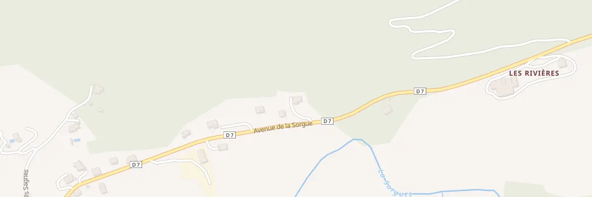 Plan du 37 Av de la Sorgue St Maurice de à Fondamente