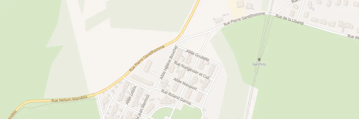 Plan du 17 Rue Nungesser et Coli à Garchizy
