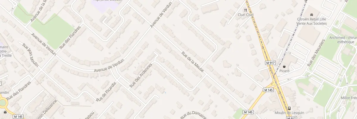 Plan du 32 Rue de la Meuse à Faches-Thumesnil