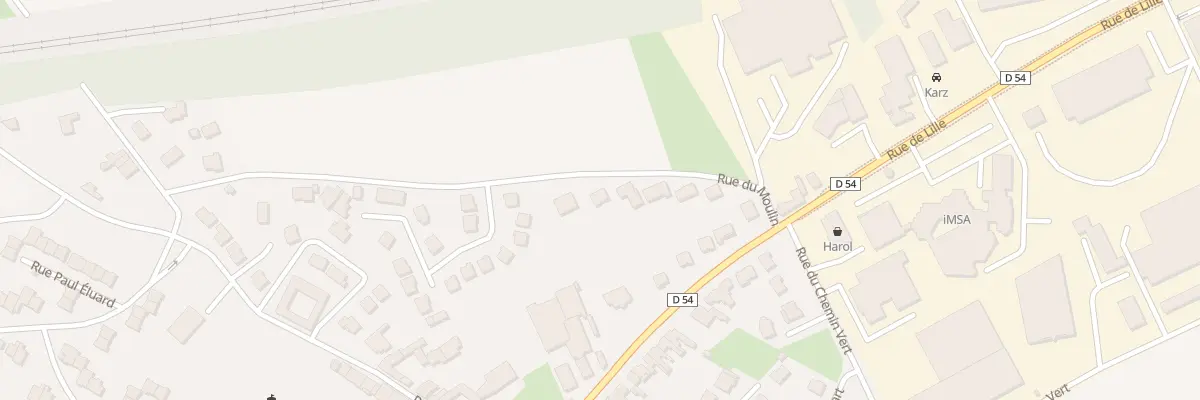 Plan du 11 Rue du Moulin à Avelin