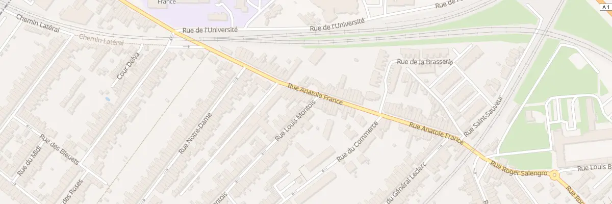 Plan du 165 Rue Louis Montois à Ronchin