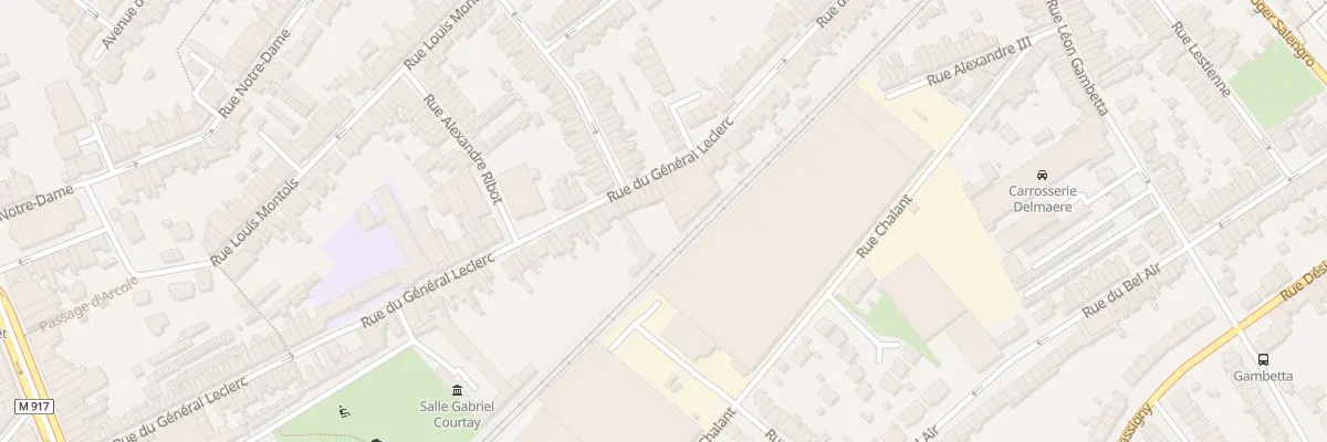 Plan du 116 Rue du Général Leclerc à Ronchin