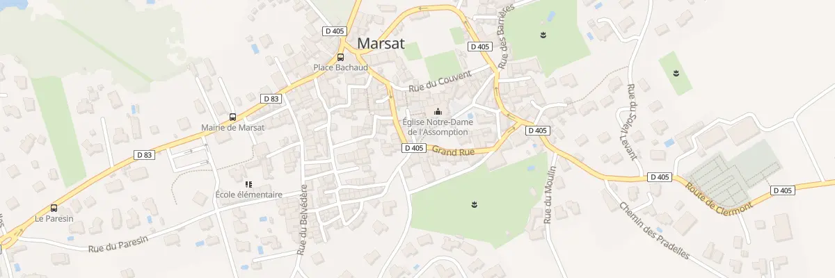 Plan du 8 Imp du Cloitre à Marsat