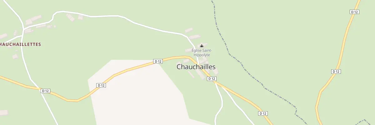 Plan du 5040 Chauchailles à Chauchailles