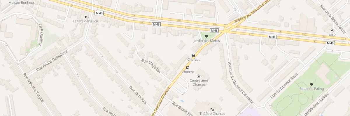 Plan du 121 Rue du Docteur Charcot à Marcq-en-Barœul