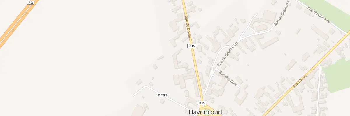 Plan du 9 Rue de Douai à Havrincourt