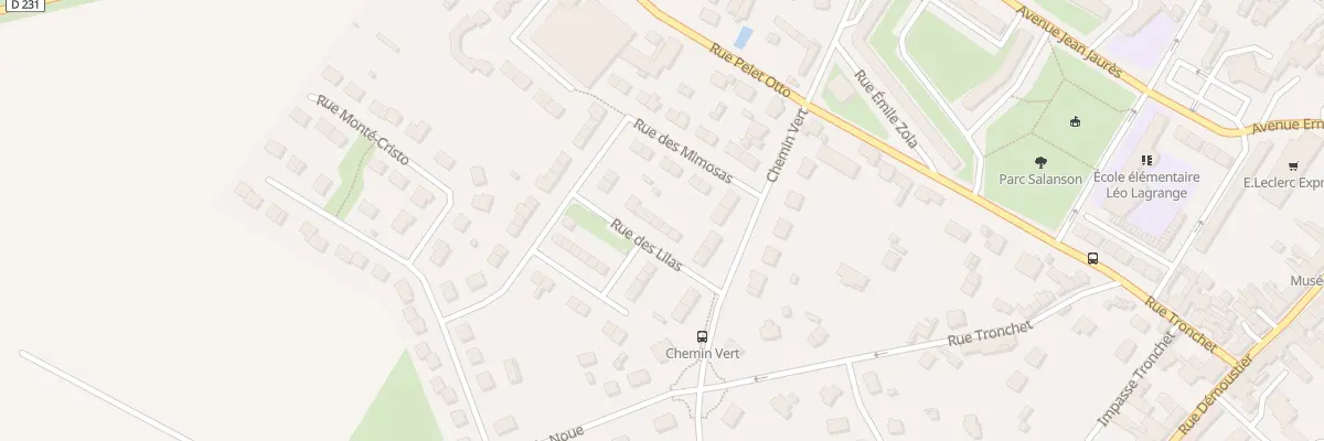 Plan du 6 Rue des Lilas à Villers-Cotterêts