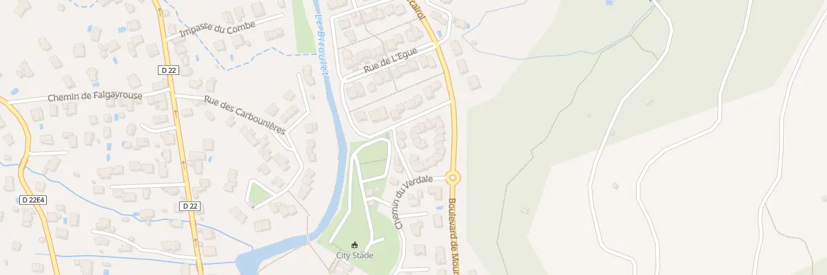 Plan du 6686 Bd du Mourcayrol à Lamalou-les-Bains