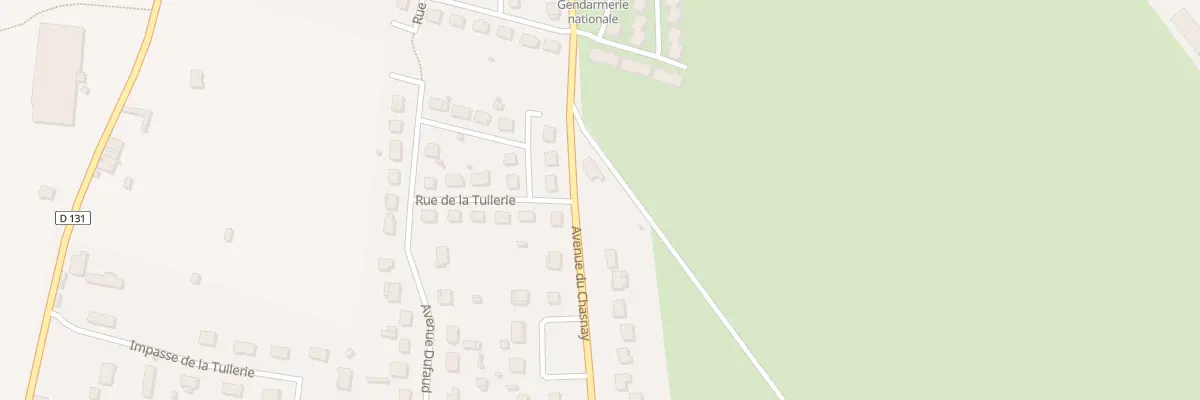 Plan du 84 Av du Chasnay à Marzy
