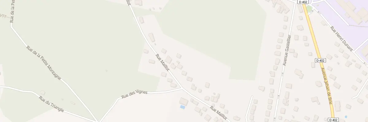 Plan du 42 Rue Maillot à Coulommiers