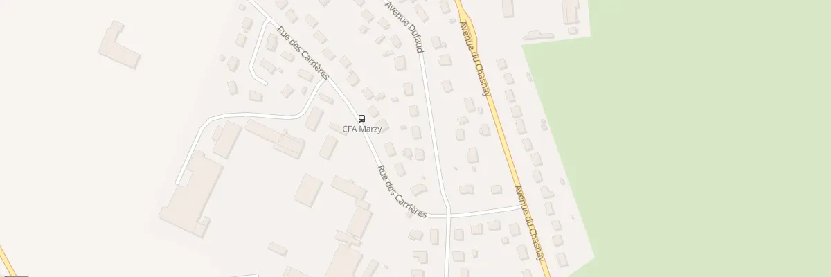 Plan du 4 Av Dufaud à Marzy