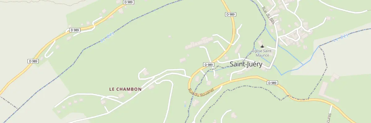 Plan du 5100 Le Chambon à Chauchailles