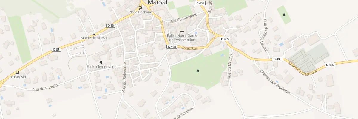 Plan du 1B Rue des Buges à Marsat