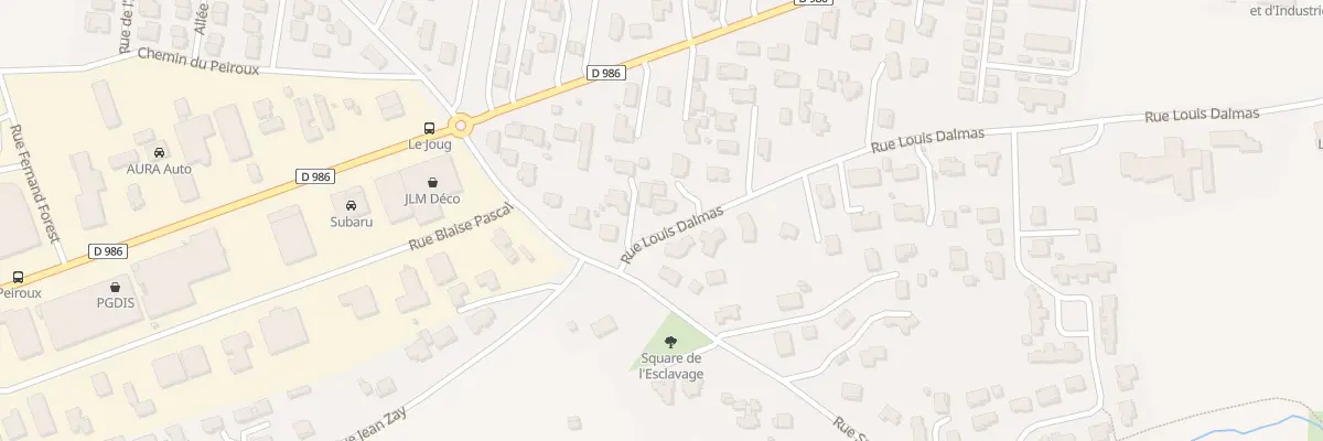 Plan du 38B Rue Louis Dalmas à Mozac