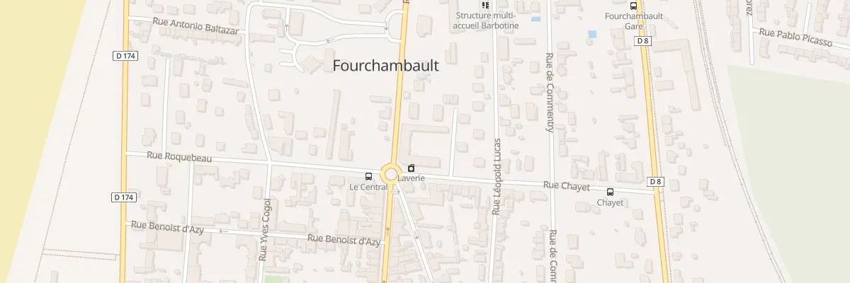 Plan du 44 Rue Gambetta à Fourchambault