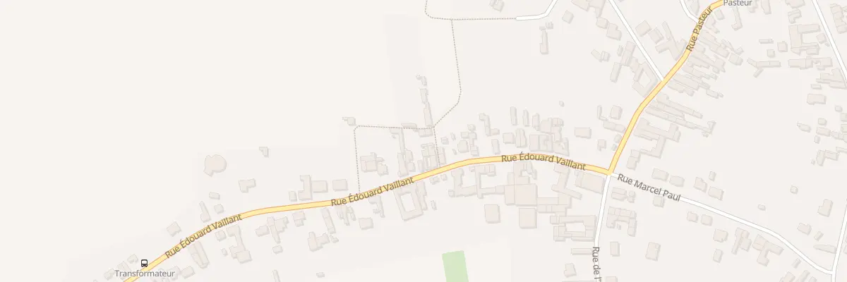 Plan du 205A Rue Edouard Vaillant à Raimbeaucourt