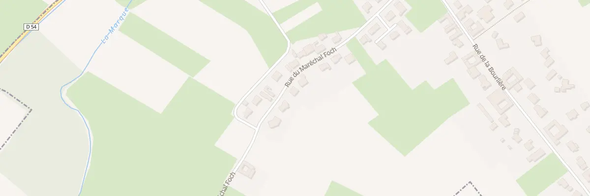 Plan du 15B Rue du Maréchal Foch à Tourmignies