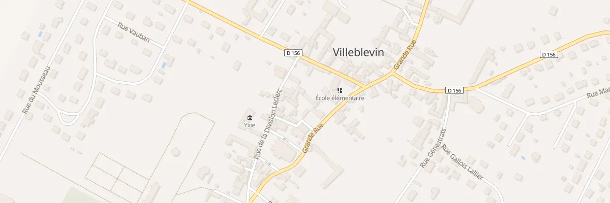 Plan du 50 Gr Grande Rue à Villeblevin