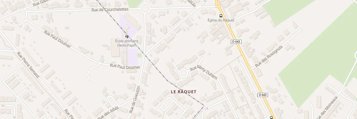 Plan du 306 Rue Rémy Duhem à Douai