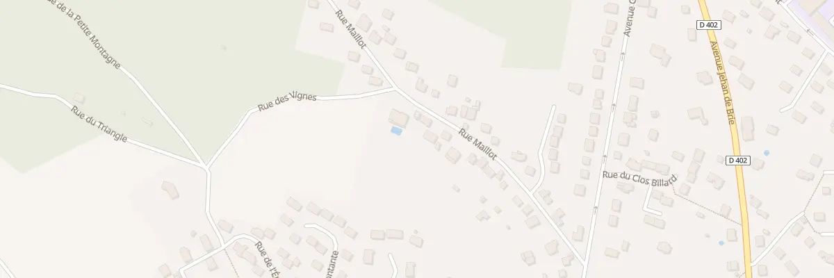 Plan du 39 Rue Maillot à Coulommiers