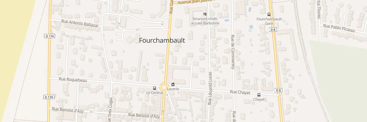 Plan du 3B Rue Chayet à Fourchambault