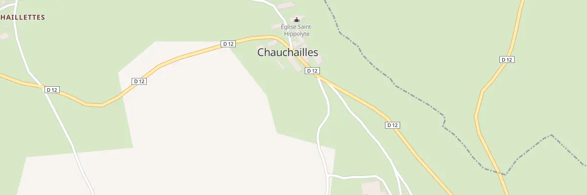 Plan du 5082 Chauchailles à Chauchailles