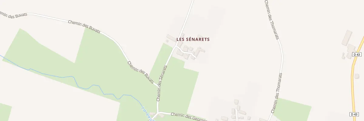 Plan du 5001 Imp des Senarets à Vicq