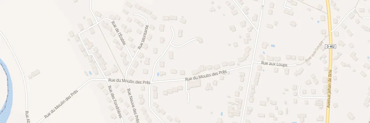 Plan du 38 Rue Collot à Coulommiers