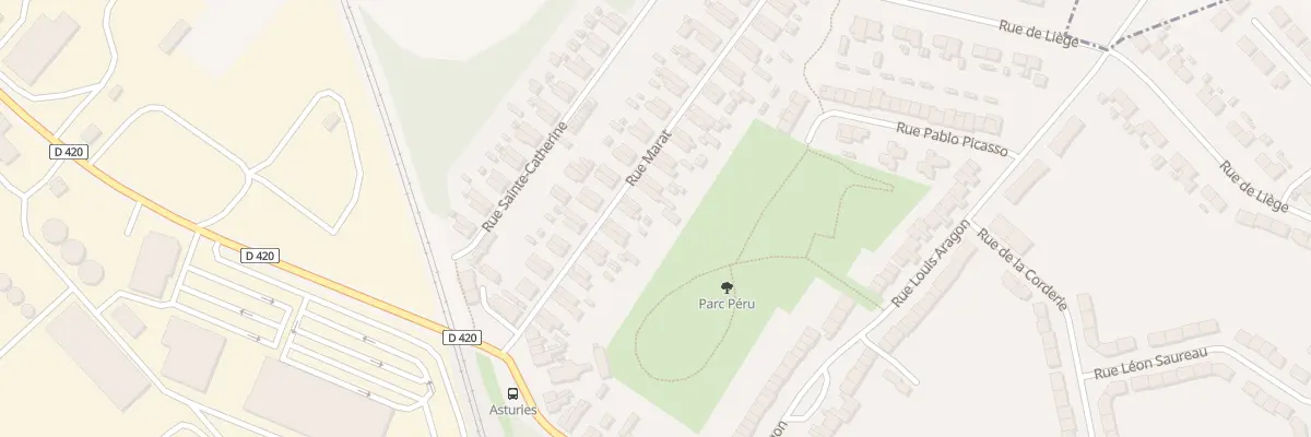 Plan du 24 Rue Marat à Auby