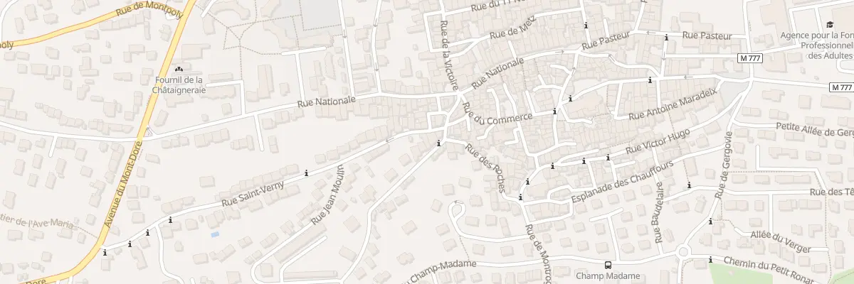 Plan du 3B Rue Saint-Verny à Beaumont