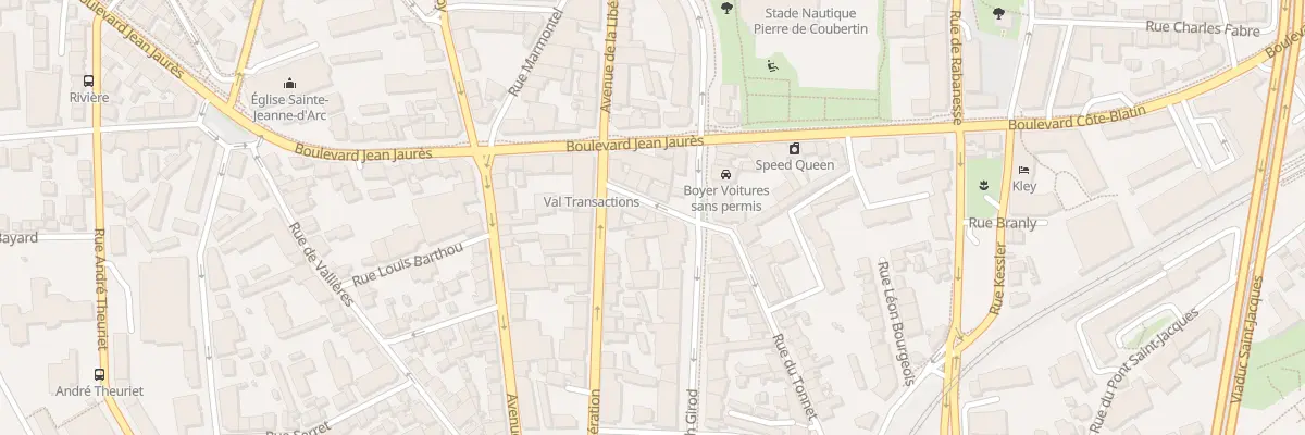 Plan du 2 Rue du Tonnet à Clermont-Ferrand