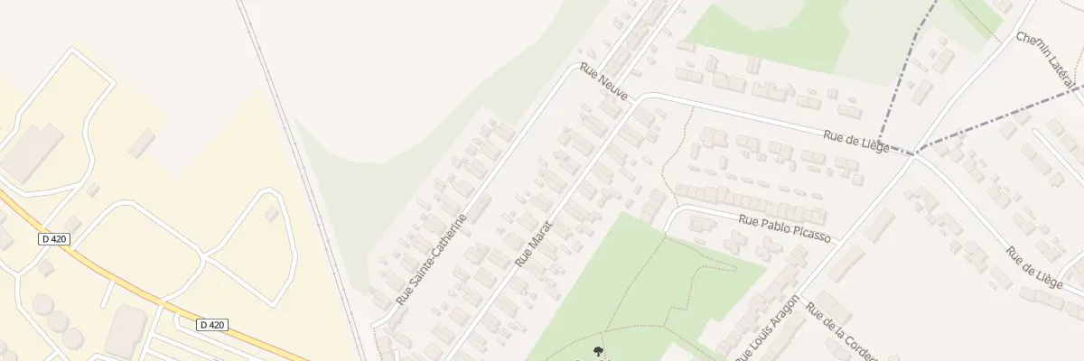 Plan du 37 Rue Marat à Auby