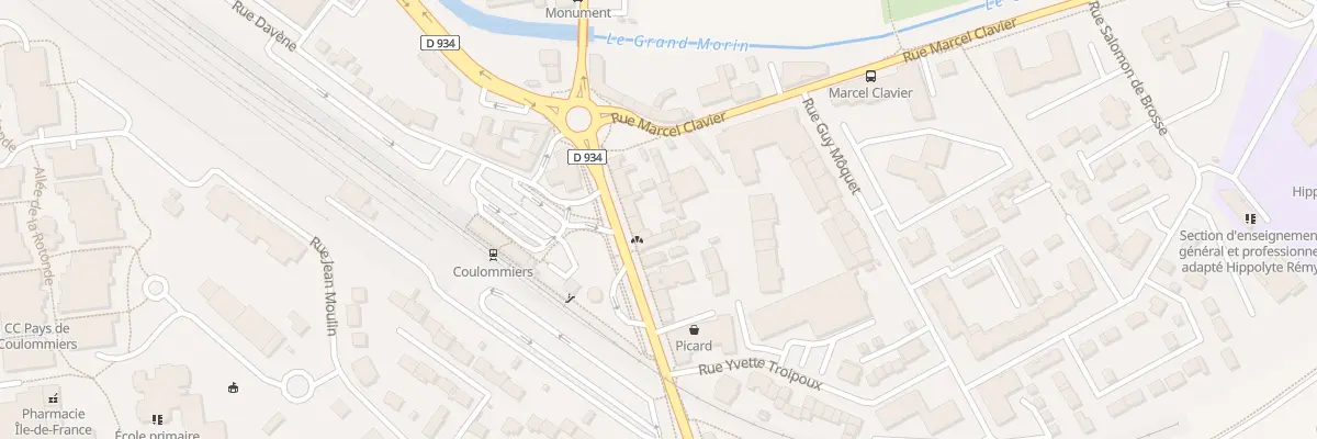 Plan du 7 Av de Strasbourg à Coulommiers