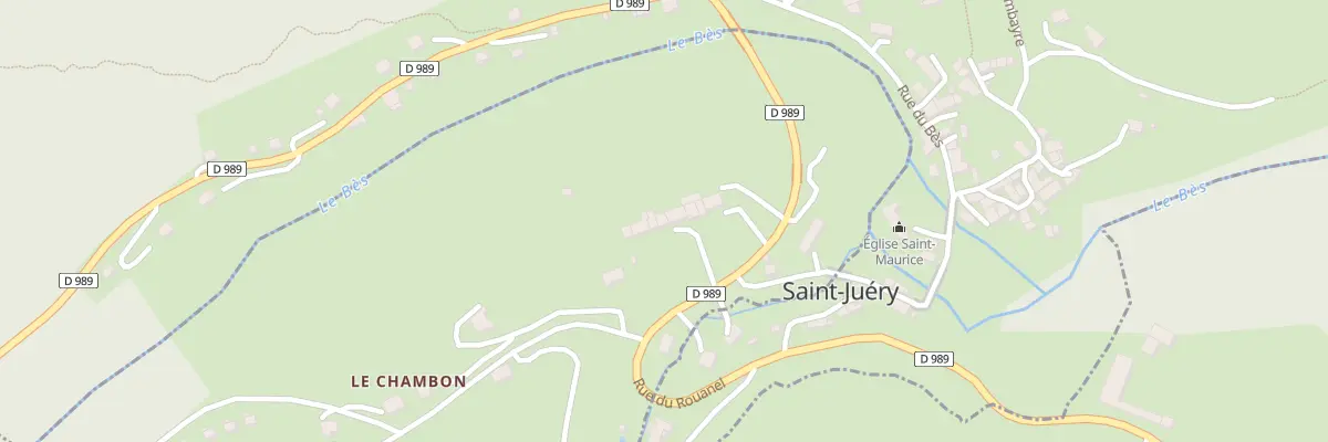 Plan du 5062 Le Chambon à Chauchailles