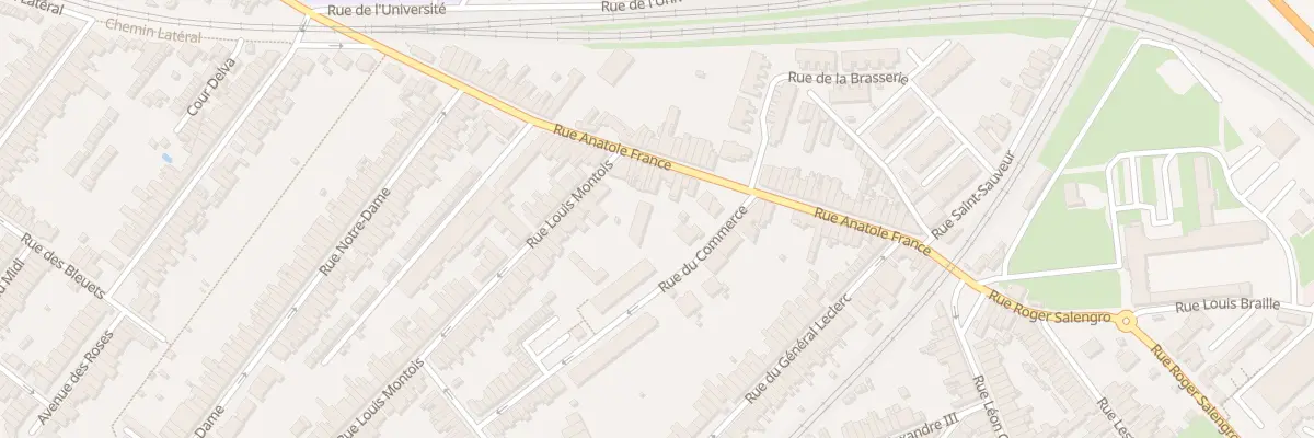 Plan du 49 Rue Anatole France à Ronchin